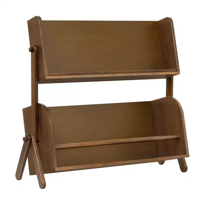 Meuble de rangement et bibliothèque pour enfants avec étagère supérieure et casier inférieur