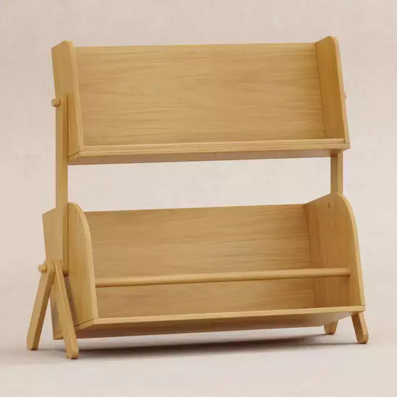 Meuble de rangement et bibliothèque pour enfants avec étagère supérieure et casier inférieur