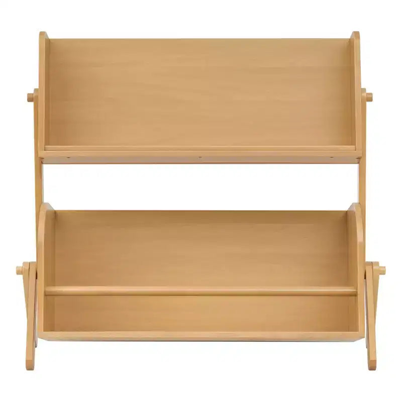Meuble de rangement et bibliothèque pour enfants avec étagère supérieure et casier inférieur