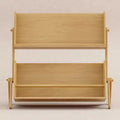 Meuble de rangement et bibliothèque pour enfants avec étagère supérieure et casier inférieur