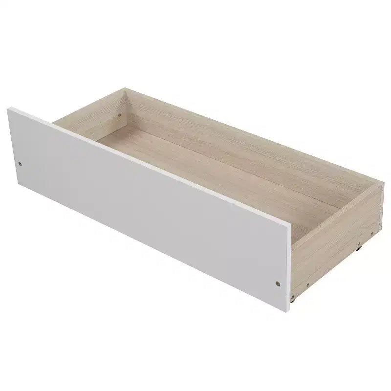 Lit plateforme simple avec 2 tiroirs de rangement