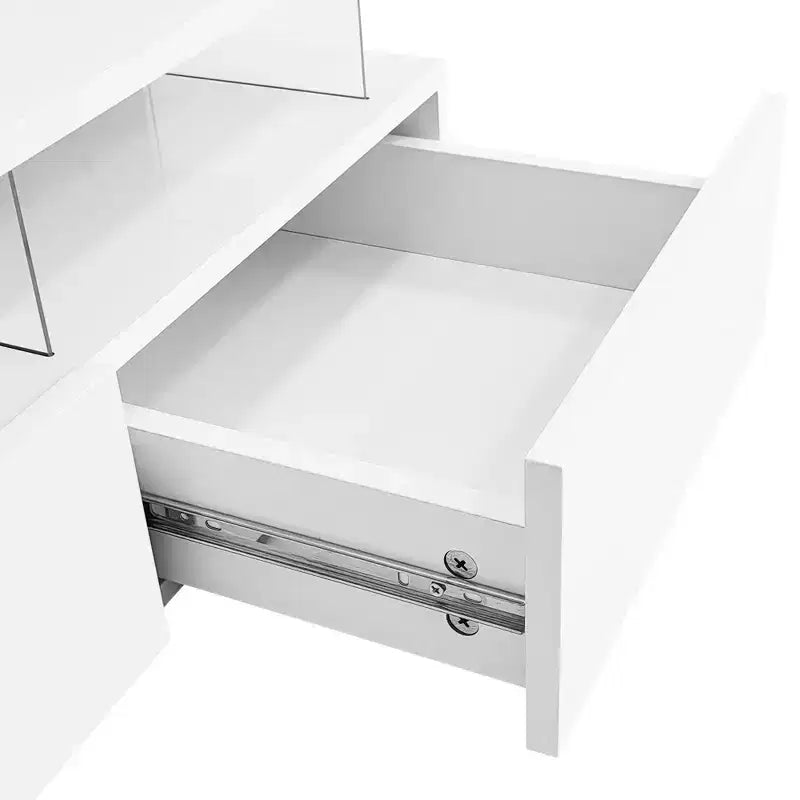 Table basse relevable moderne avec tiroirs, table basse carrée avec plateau en verre, table basse avec espace de rangement caché et lumières LED pour le salon