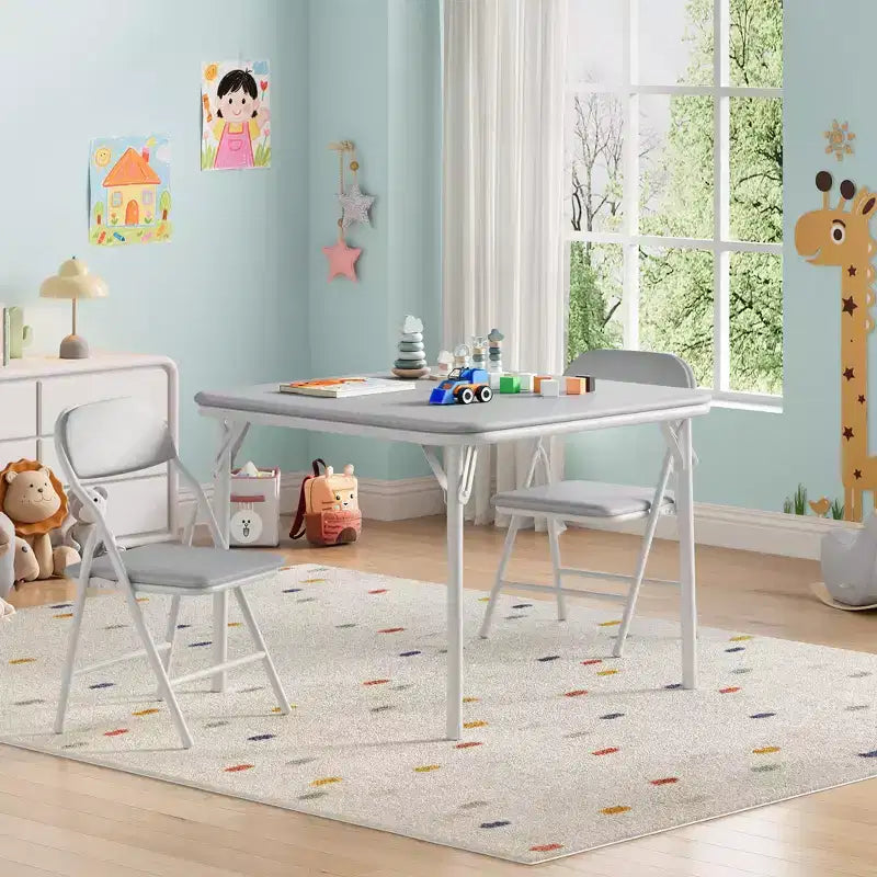 Table pliante pour enfants pour activités, petite table de jeu pour l'apprentissage et les loisirs créatifs en salle de jeux, en classe